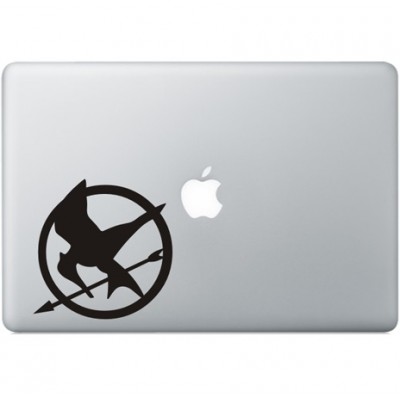 The Hunger Games Macbook Aufkleber Schwarz MacBook Aufkleber